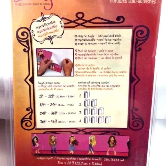 Brewster Bratz Doll Wallpaper Border - Picture 2 of 3